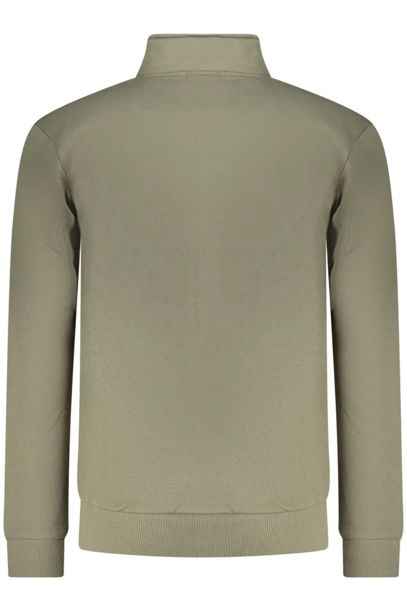 COVERI MOVING MĘSKA BLUZA Z ROZPINANYM NA ZAMEK ZIELONA