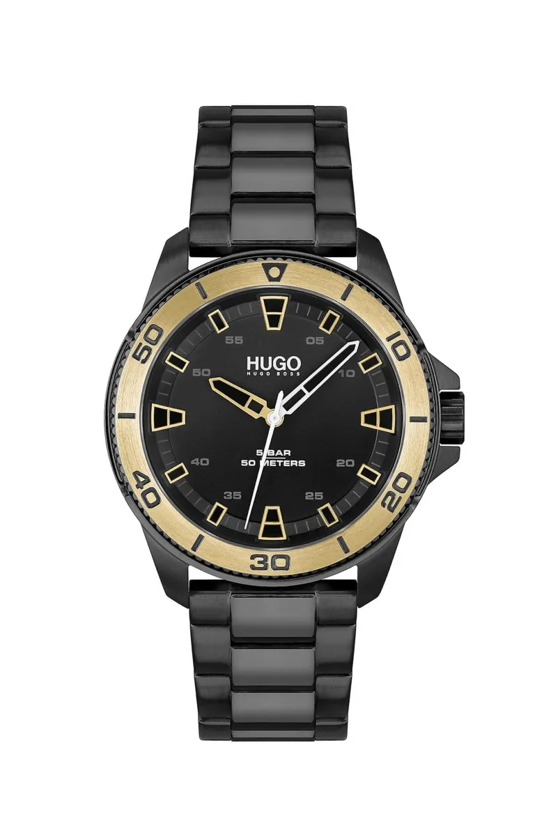 Zegarek HUGO BOSS 1530225. Kwarcowy, Kolor czarny. Mężczyzna.