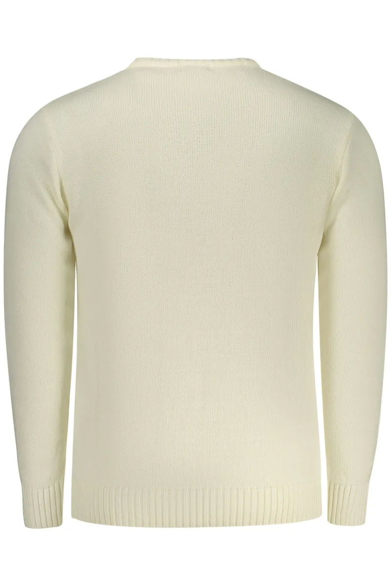 SWETER KARABINOWY MĘSKI BIAŁY