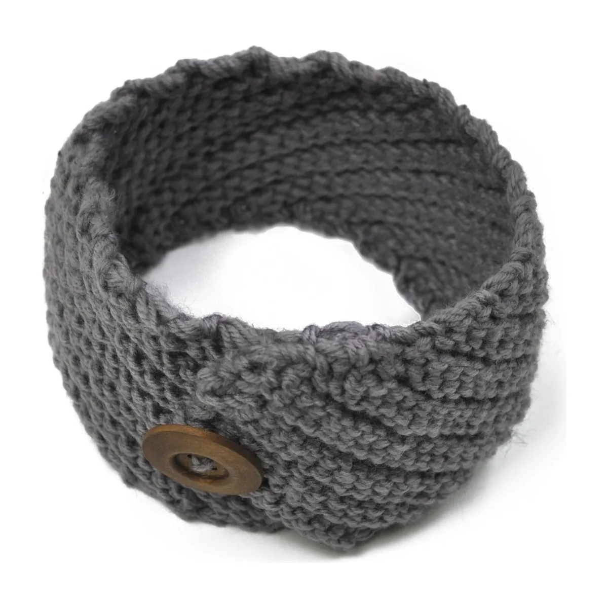 Opaska Drewniany Guzik