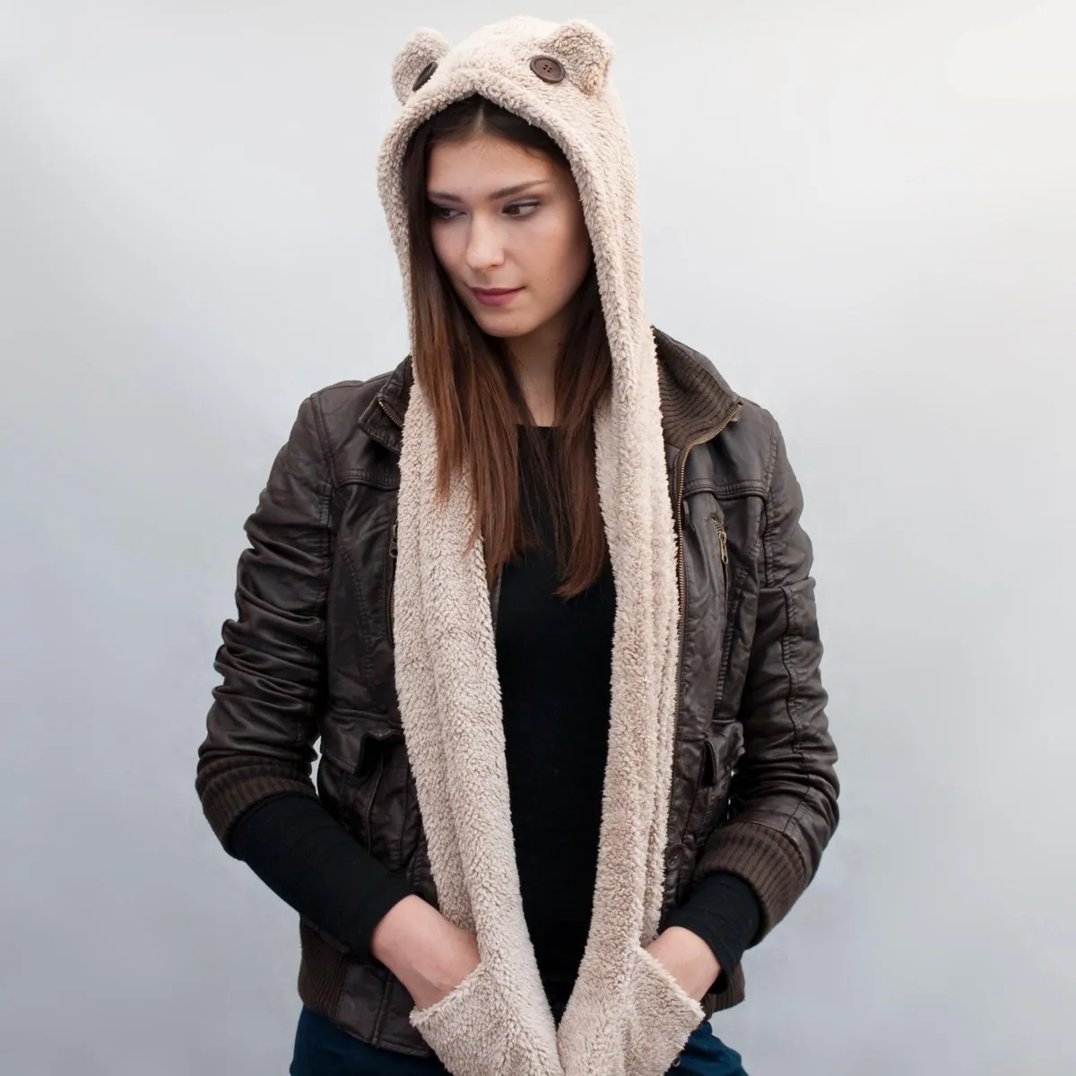 Kaptur Przytul Misia