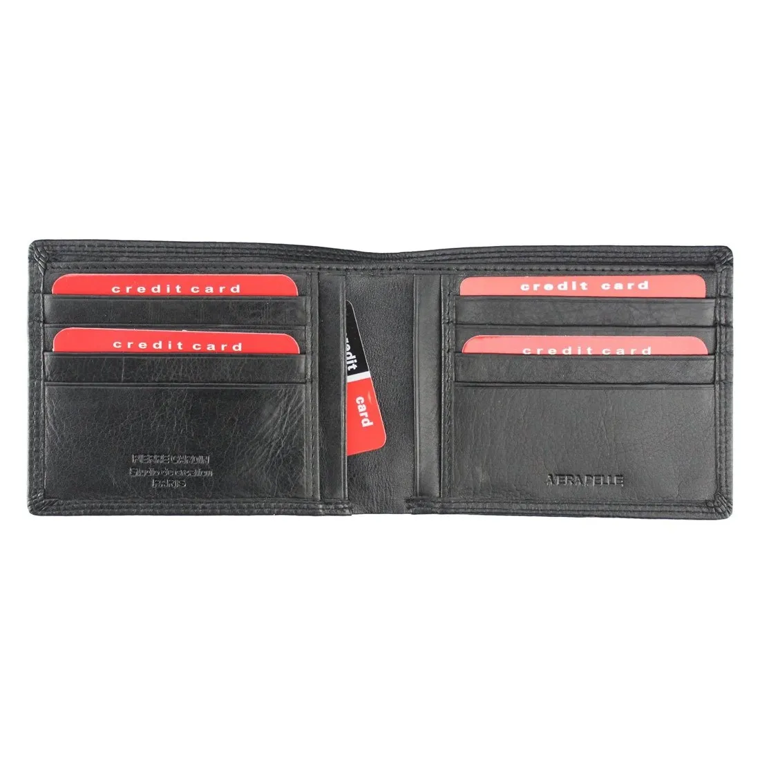 Skórzany portfel męski w minimalistycznym stylu, wykonany z wysokiej jakości skóry naturalnej