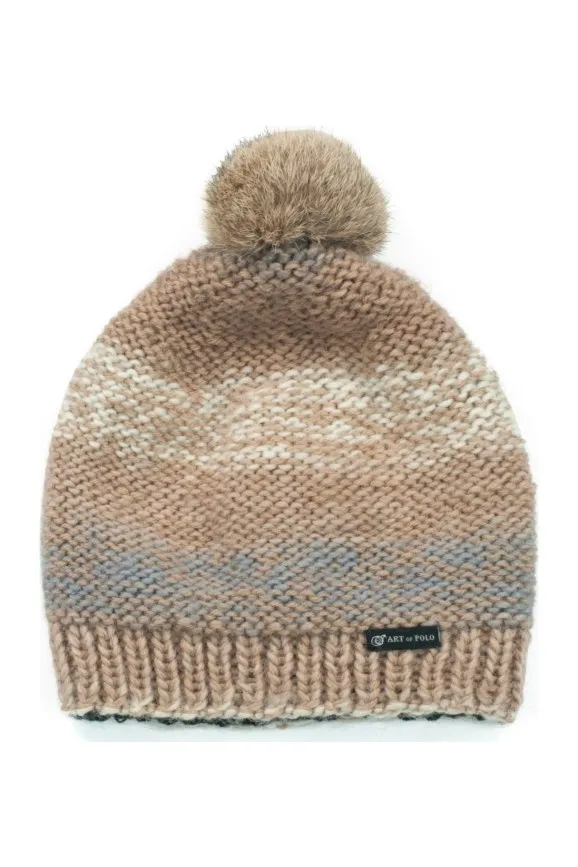 Polska czapka Happy Pompom