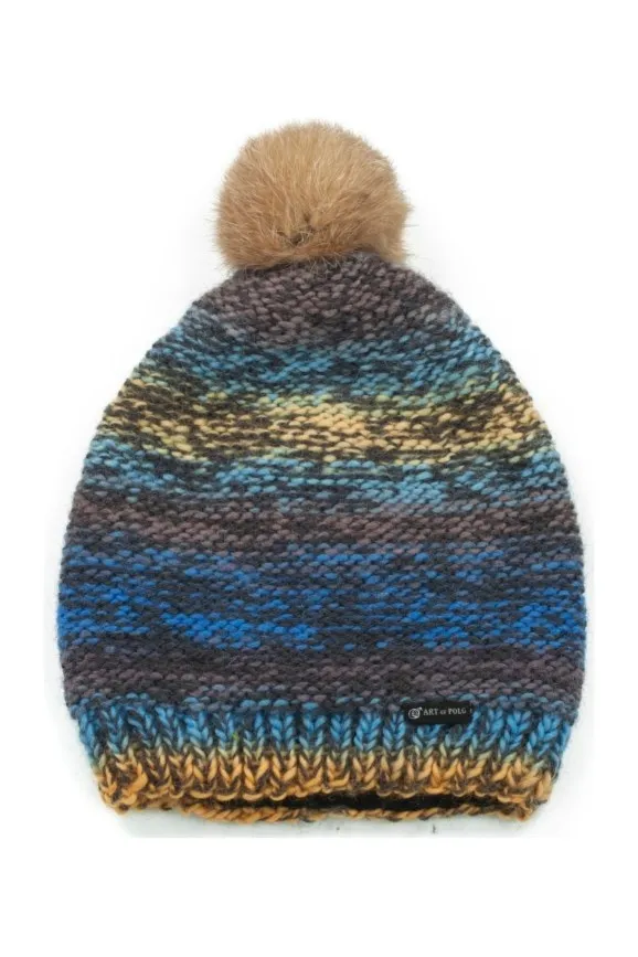 Polska czapka Happy Pompom