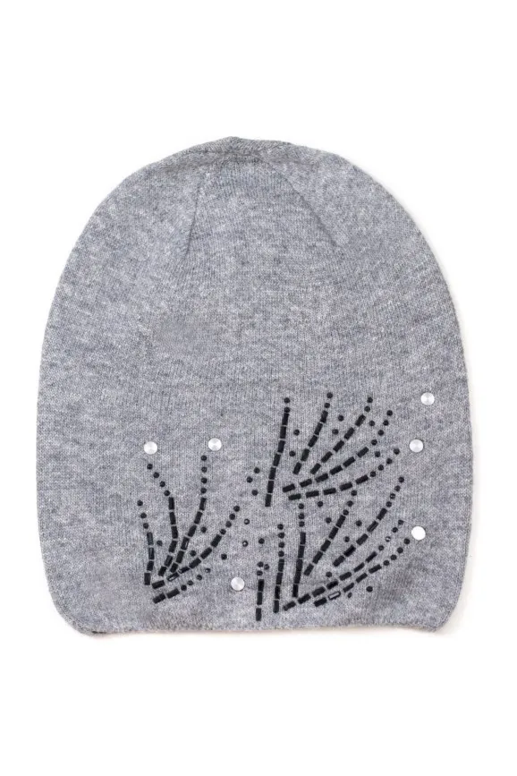 Czapka Kaszmirowa Trawa