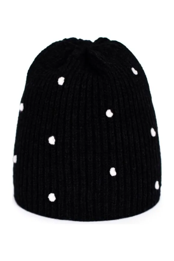 Czapka dziecięca Groszki