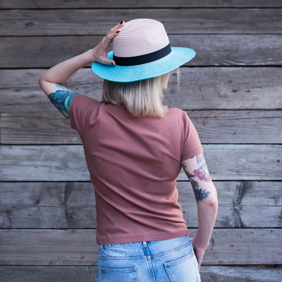 Kapelusz Lato W Mieście