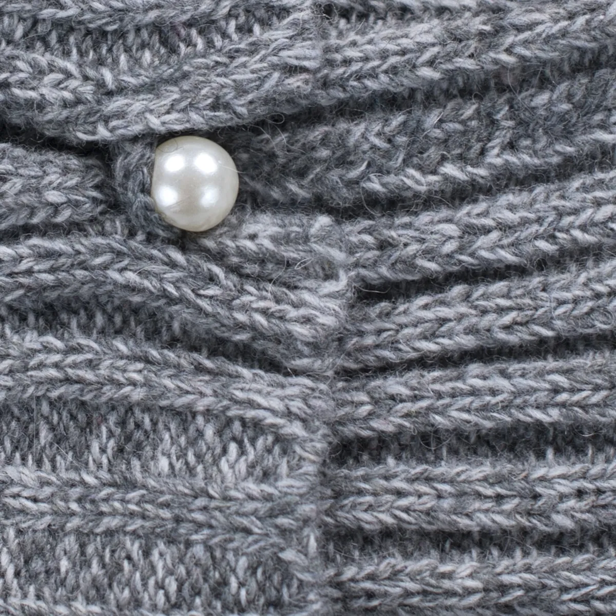 Rękawiczki Wełna Z Perłą