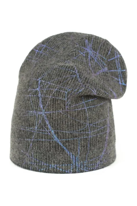 Czapka Glitter Lines