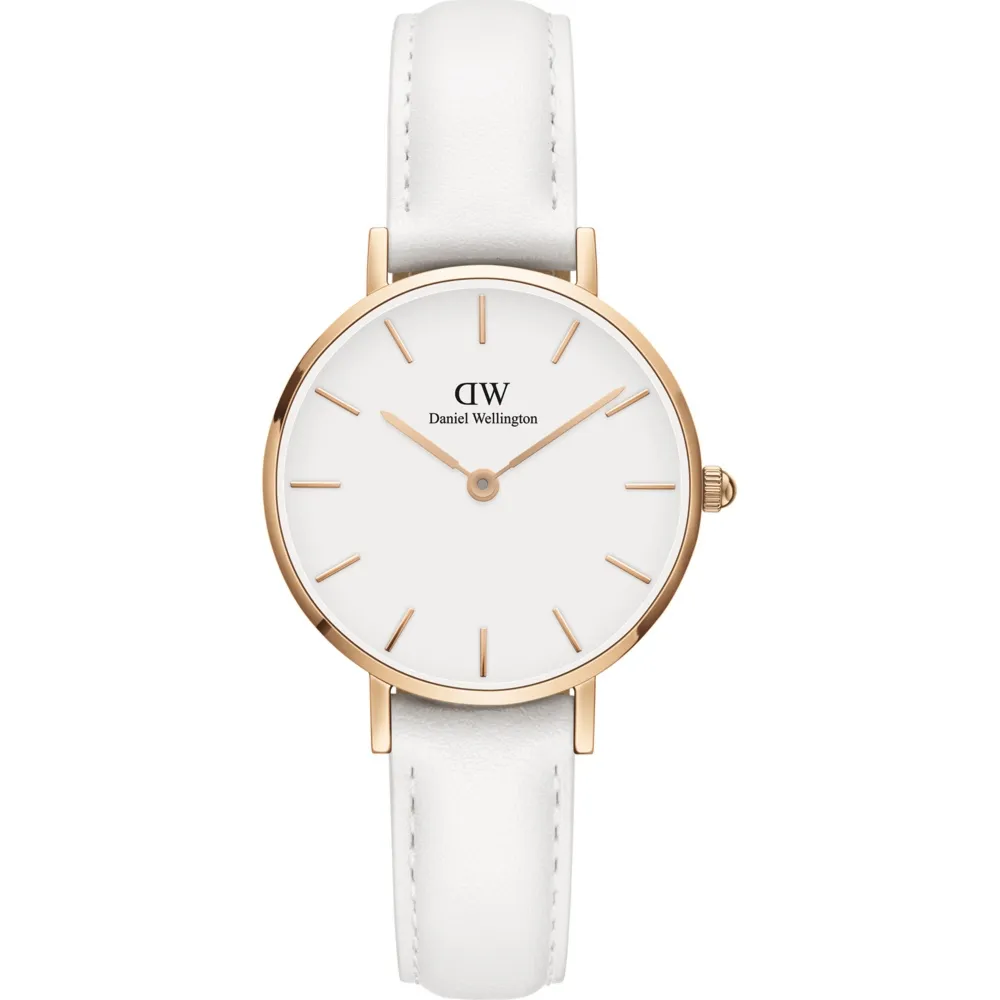 Zegarek DANIEL WELLINGTON DW00100249. Kwarcowy, Kolor biały. Kobieta.