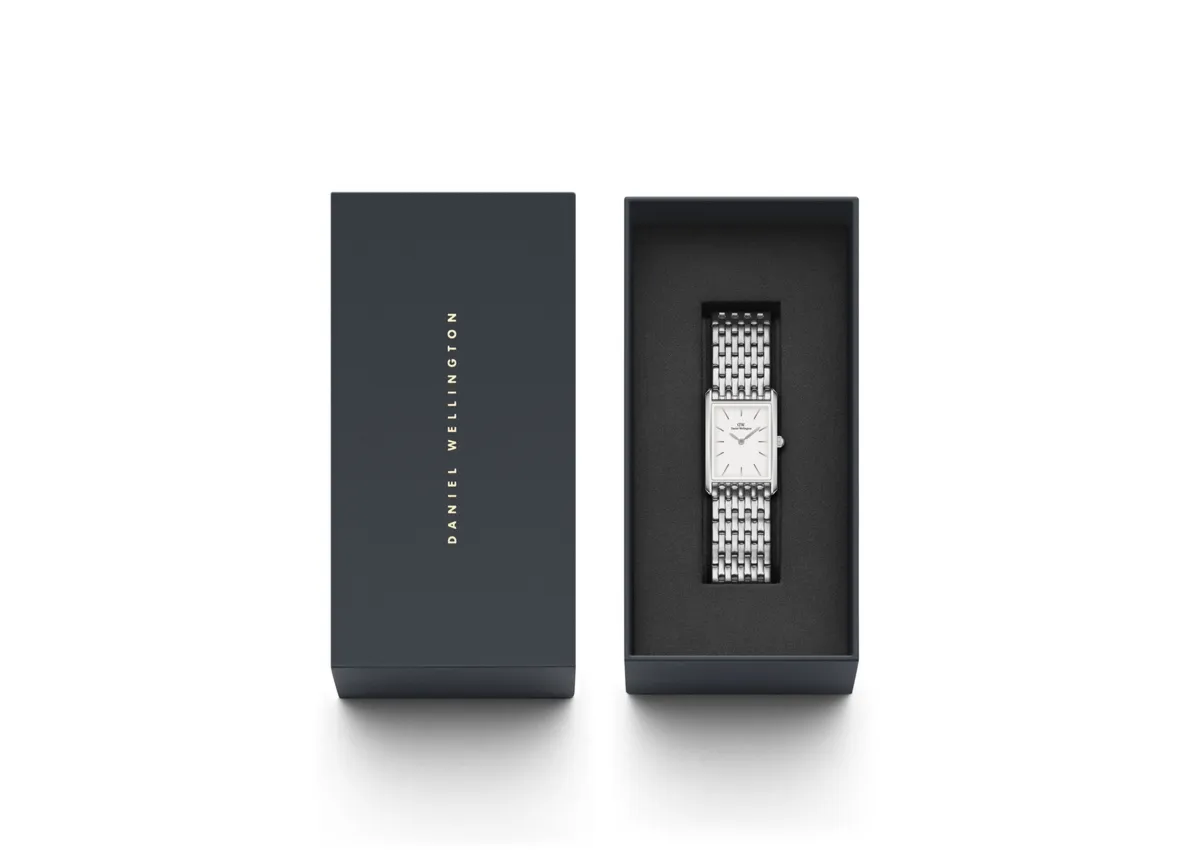 Zegarek DANIEL WELLINGTON DW00100706. Kwarcowy, Kolor biały. Kobieta.