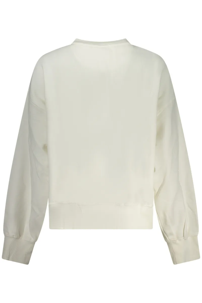 BIAŁA BLUZA DAMSKA PEPE JEANS Z ROZPINANYM NA ZAMEK