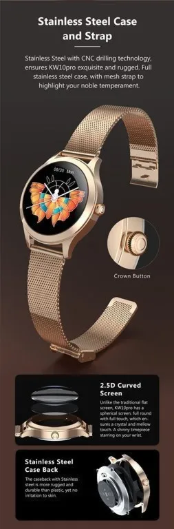 SMARTWATCH DAMSKI G. Rossi SW014-3 pink (sg009c)