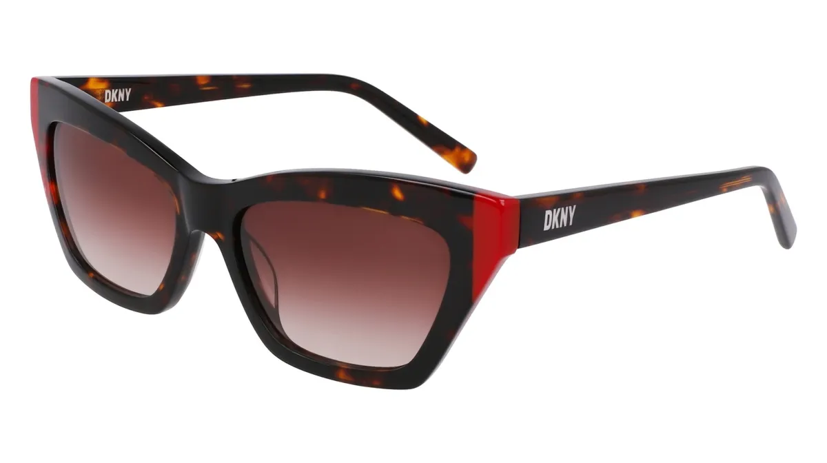Okulary DKNY DK547S-237. Okulary przeciwsłoneczne, Kolor brązowy. Kobieta.
