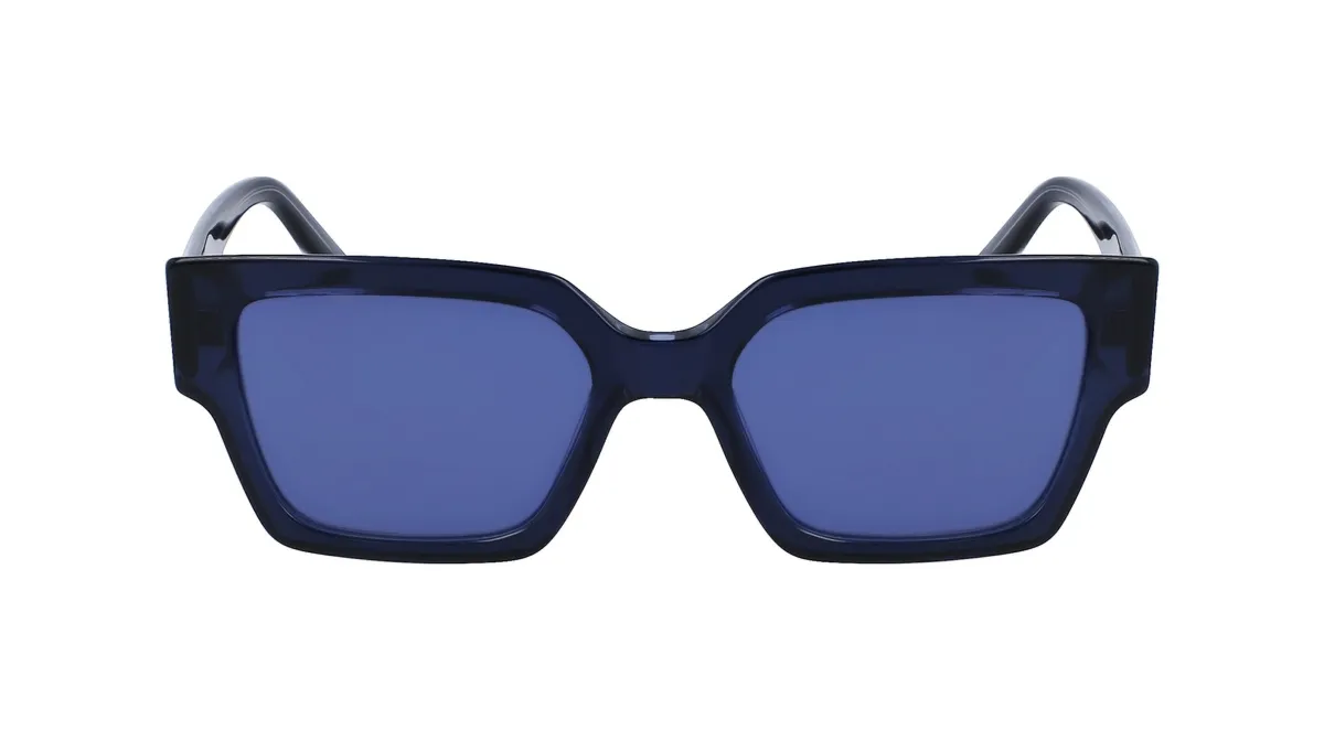 Okulary KARL LAGERFELD KL6089S-405. Okulary przeciwsłoneczne, Kolor niebieski. Mężczyzna.