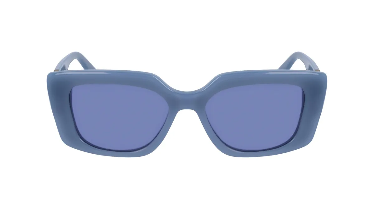 Okulary KARL LAGERFELD KL6125S-450. Okulary przeciwsłoneczne, Kolor niebieski. Kobieta.