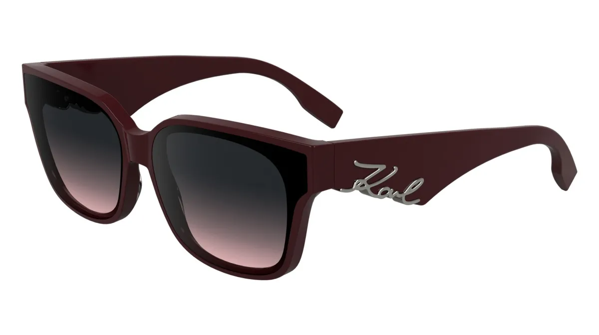 Okulary KARL LAGERFELD KL6161S-601. Okulary przeciwsłoneczne, Kolor czerwony. Kobieta.
