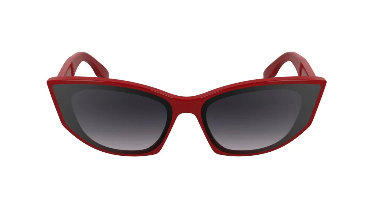 Okulary KARL LAGERFELD KL6162S-600. Okulary przeciwsłoneczne, Kolor czerwony. Kobieta.