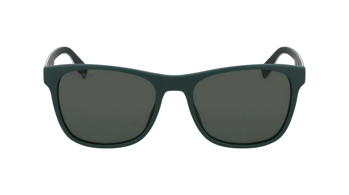 Okulary LACOSTE L6031S-301. Okulary przeciwsłoneczne, Kolor zielony. Mężczyzna.