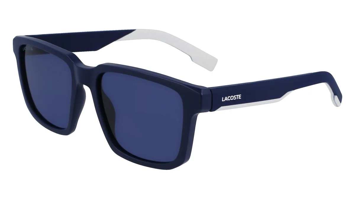 Okulary LACOSTE L999S-401. Okulary przeciwsłoneczne, Kolor niebieski. Mężczyzna.