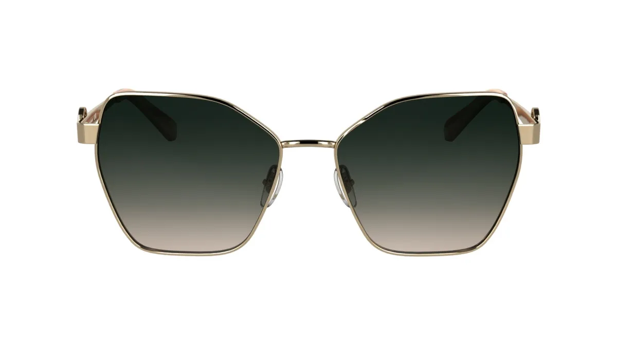 Okulary LONGCHAMP LO180S-725. Okulary przeciwsłoneczne, Kolor złoty. Kobieta.