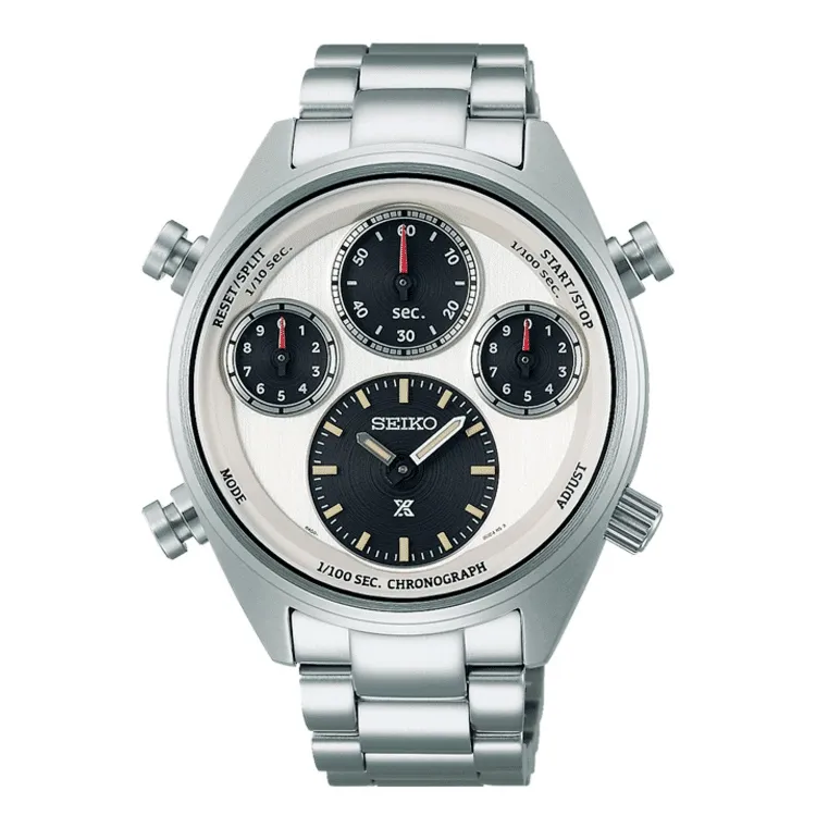 Zegarek SEIKO SFJ009P1. Kwarcowy, Kolor biały. Mężczyzna.