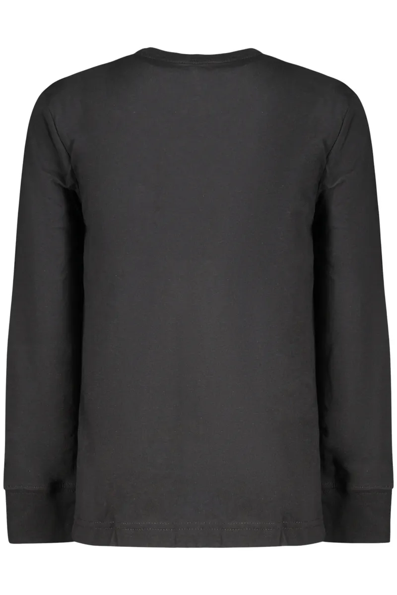 KOSZULKA JORDAN Z DŁUGIM RĘKAWEM DLA DZIECI, CZARNA