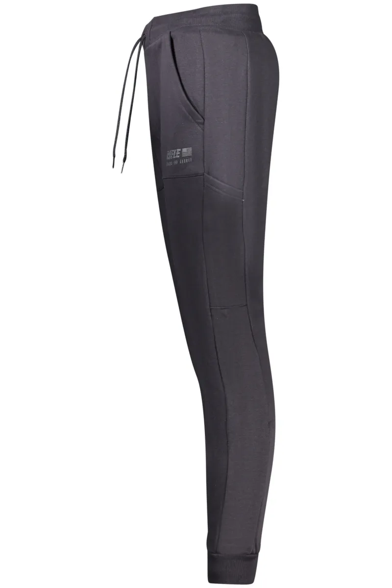 DŁUGIE SPODNIE GARNITUROWE MĘSKIE RIFLE NIEBIESKIE