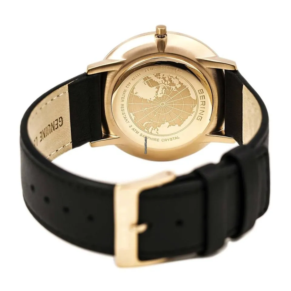 Zegarek BERING 11139-462. Kwarcowy, Kolor czarny. Unisex.