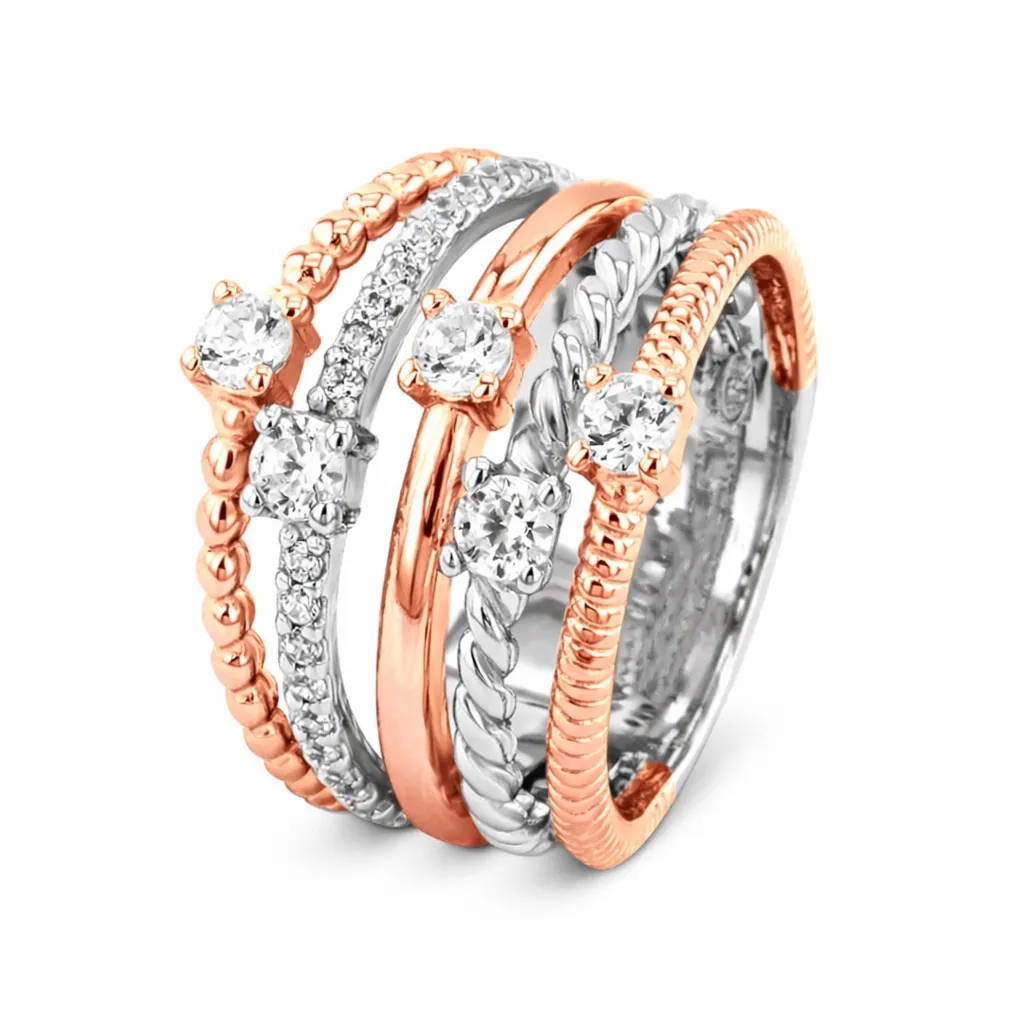 JEWELER'S SPIRIT BGR1702072-13. Pierścionek, Kolor szary. Kobieta.