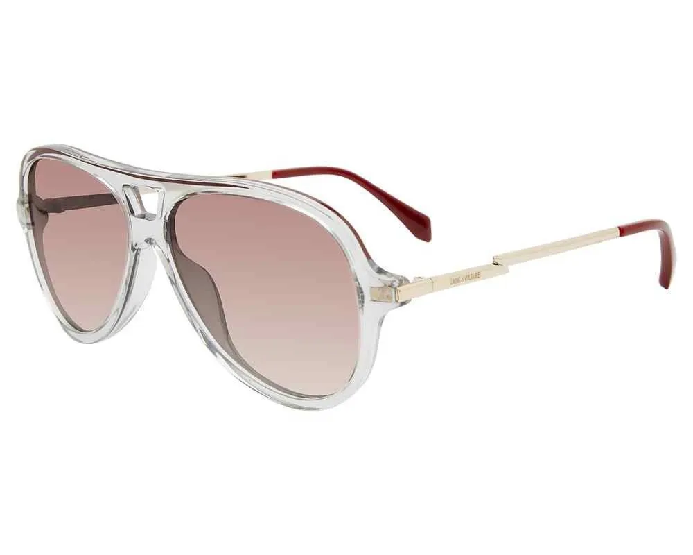 Okulary ZADIG&VOLTAIRE SZV309-5806S8. Okulary przeciwsłoneczne, Kolor szary. Kobieta.