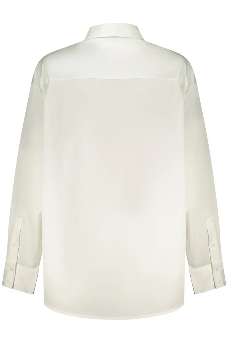 GUESS JEANS DAMSKA KOSZULA Z DŁUGIM RĘKAWEM BIAŁA