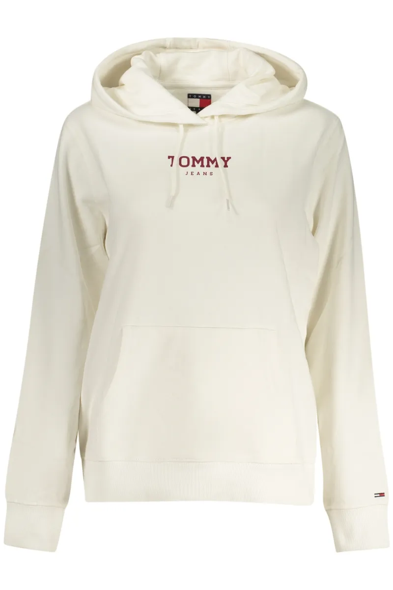 TOMMY HILFIGER BLUZA DAMSKA Z ROZPINANYM NA ZAMEK BIAŁA