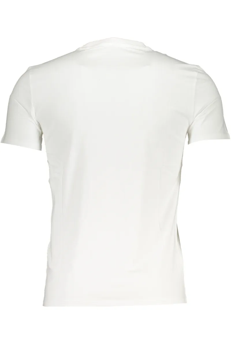 BIAŁY T-SHIRT MĘSKI Z KRÓTKIM RĘKAWEM GUESS JEANS