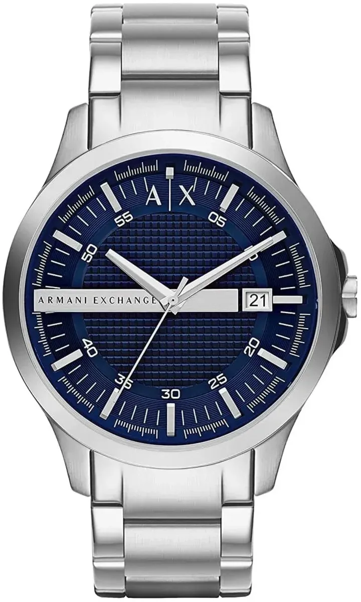 Zegarek ARMANI EXCHANGE AX2132. Kwarcowy, Kolor niebieski. Mężczyzna.