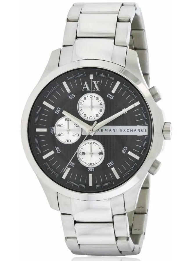 Zegarek ARMANI EXCHANGE AX2152. Kwarcowy, Kolor czarny. Mężczyzna.