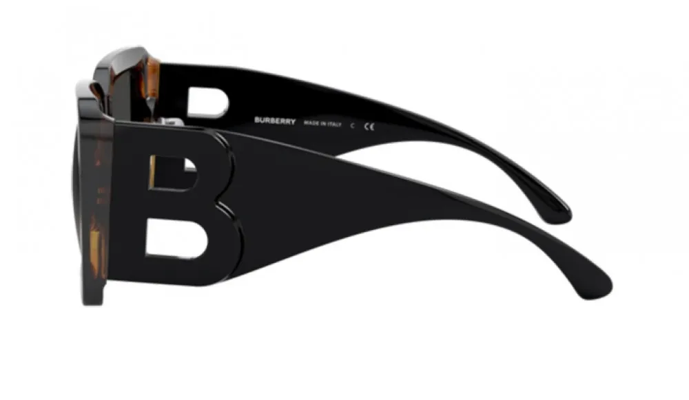 Okulary BURBERRY BE4312-38688G. Okulary przeciwsłoneczne, Kolor czarny. Kobieta.