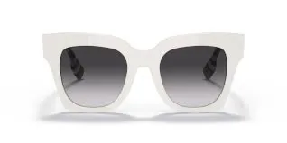 Okulary BURBERRY BE4364-39958G. Okulary przeciwsłoneczne, Kolor biały. Kobieta.