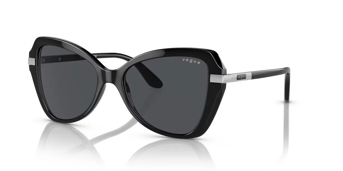 Okulary VOGUE VO5479SW4487. Okulary przeciwsłoneczne, Kolor czarny. Kobieta.