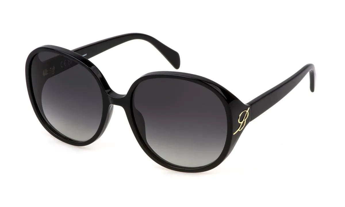 Okulary BLUMARINE SBM864-61700F. Okulary przeciwsłoneczne, Kolor czarny. Kobieta.