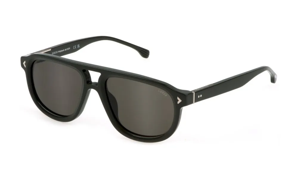 Okulary LOZZA SL4330-550D80. Okulary przeciwsłoneczne, Kolor zielony. Unisex.