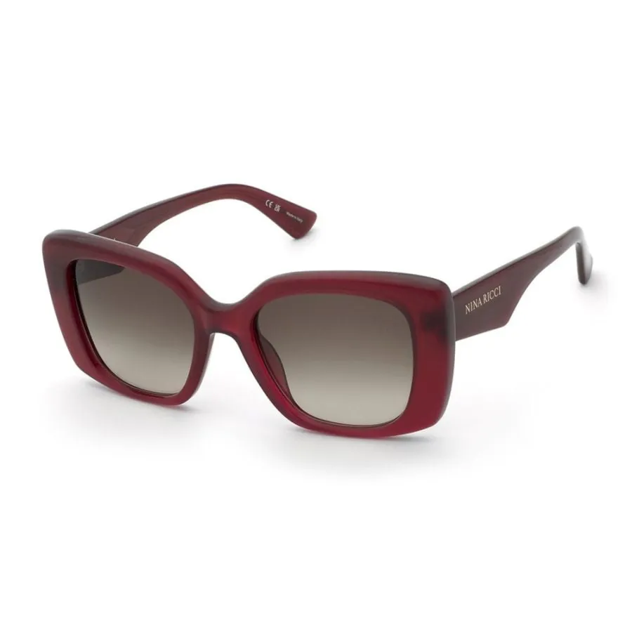 Okulary NINA RICCI SNR439-5309GR. Okulary przeciwsłoneczne, Kolor czerwony. Kobieta.