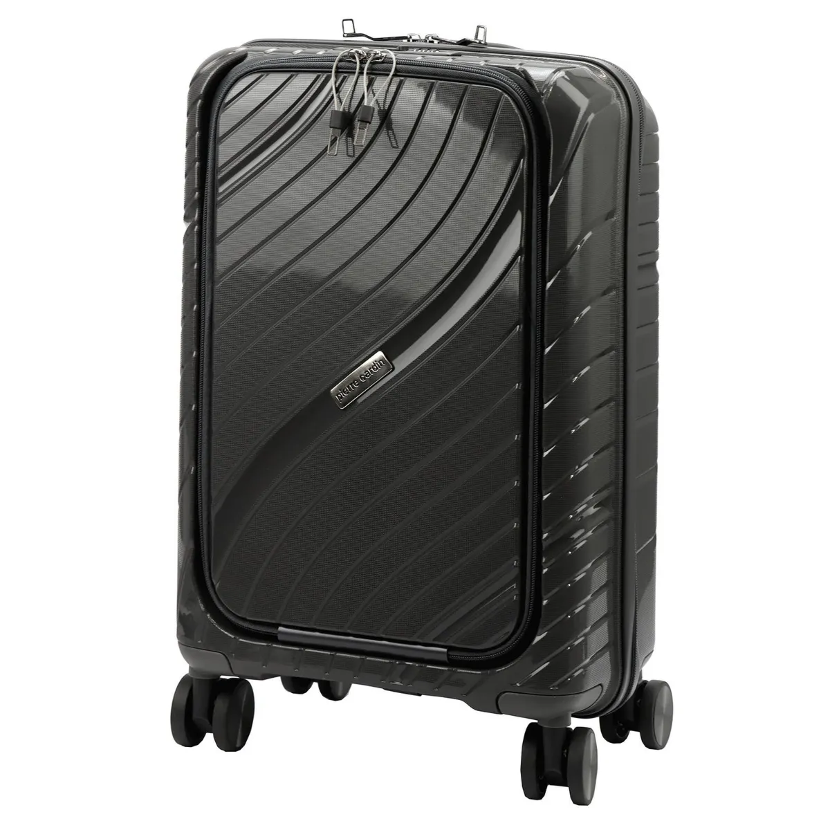 Mocna walizka damska z ABSu Pierre Cardin LEE09 PP38