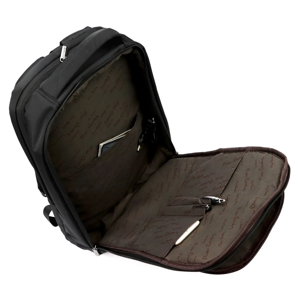 Materiałowy plecak męski Pierre Cardin 4446-1 ALAN04 LAPTOP