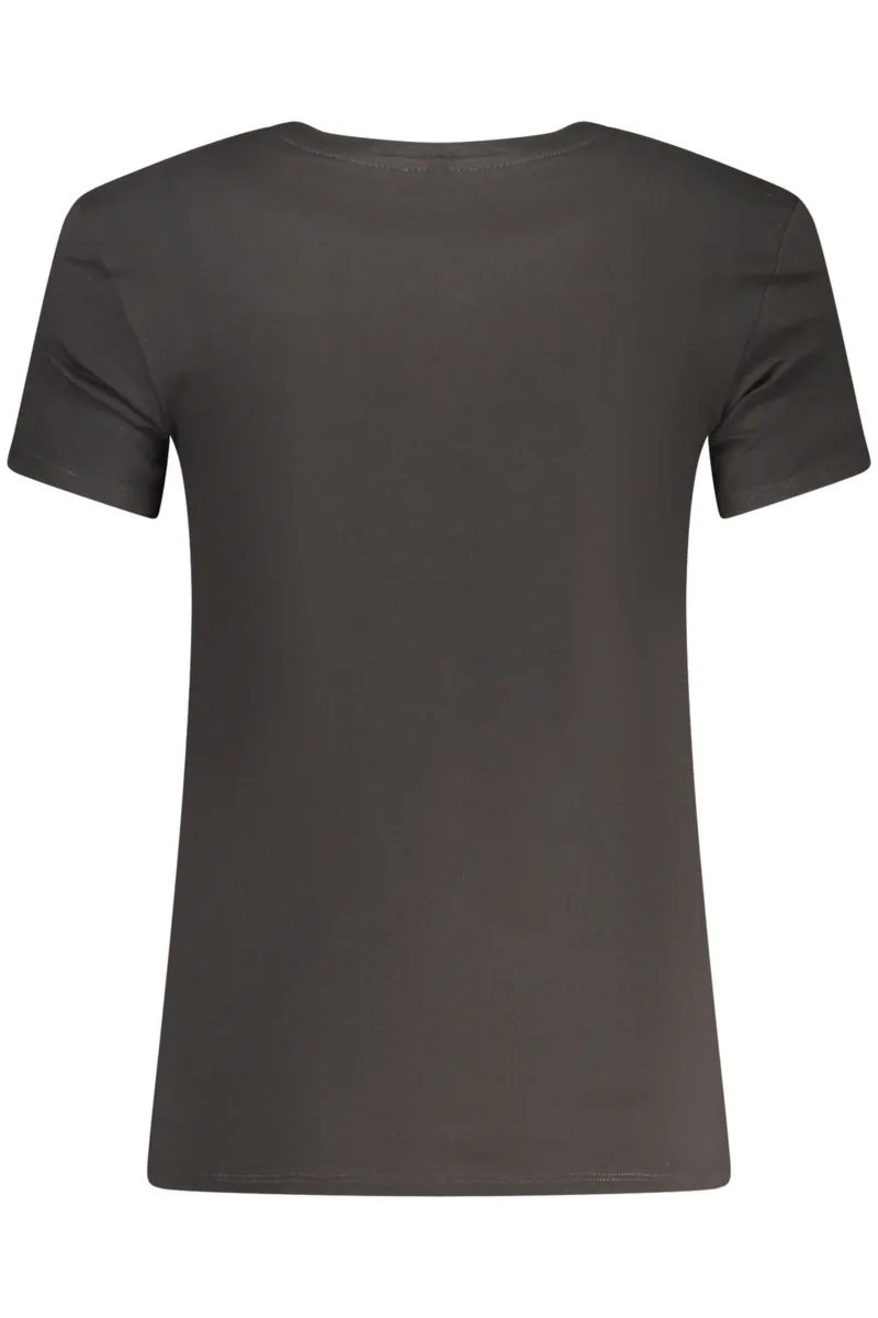 GUESS JEANS MĘSKA KOSZULKA Z KRÓTKIM RĘKAWEM CZARNA