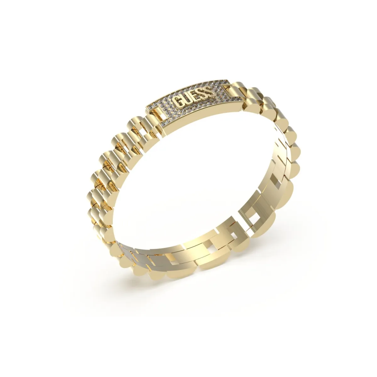 Biżuteria GUESS JUMB03200JWYG. Bransoletka, Kolor złoty. Mężczyzna.